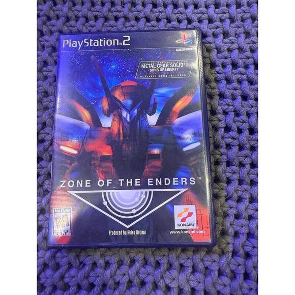 Zone of the Enders PS2 - Complete w/ Demo Disc - Tested - Sony PlayStation 2